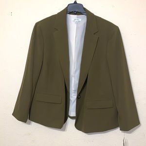 Nine West olive green blazer(final price)